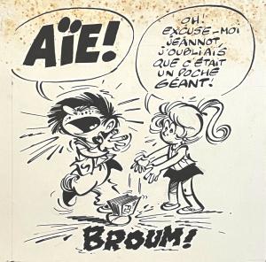 CORINNE ET JEANNOT : CORINNE ET JEANNOT, Illustration originale de Corinne et Jeannot 