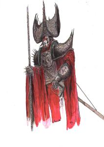 Divers : Illustration originale : Serviteur