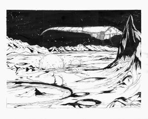 Divers : Illustration originale : Lune Morte