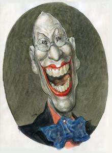 Divers : Caricature de Nestor Rapanelli. Illustration de couverture pour le magazine Hum (Argentine)