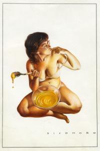 Divers : Illustration originale TIRAMISU par Eugenio Sicomoro