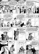 MARC DACIER : Planche originale 33 du Tome 3 de Marc Dacier Au del� du Pacifique d'Eddy Paape