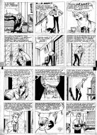 MARC DACIER : Planche originale 27 du Tome 5 de Marc Dacier La main noire d'Eddy Paape