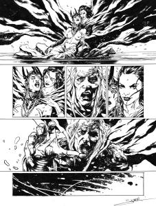 ELRIC : Planche originale 09 - ELRIC - Le N�cromancien - ( T.05) 
