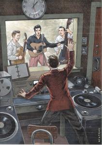 Divers : Elvis dans les studios Sun  . Paru dans 'Pop Icons : Elvis'