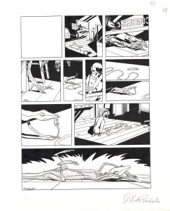 ENVIE DE CHIEN  : Planche originale 38 en Noir et Blanc sur papier de ENVIE DE CHIEN - Tome 1