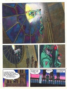 ENVIE DE CHIEN  : Planche originale 34 en couleur de ENVIE DE CHIEN par Silvio CADELO