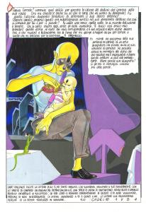 ENVIE DE CHIEN  : Planche originale 14 en couleur d' ENVIE DE CHIEN par Silvio CADELO