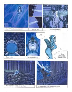 ENVIE DE CHIEN  : Planche originale 38 en couleur directe ENVIE DE CHIEN Tome 2 Deux Mouches blanches par Silvio CADELO
