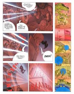 ENVIE DE CHIEN  : Planche originale 46 en couleur directe ENVIE DE CHIEN Tome 2 Deux Mouches blanches par Silvio CADELO