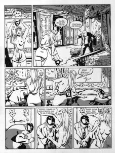ERMA JAGUAR : Planche originale 34 du tome  de la s�rie Erma Jaguar