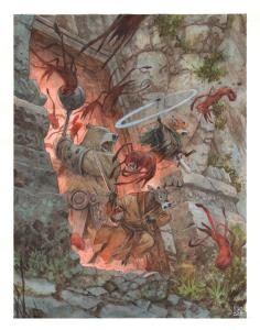 FANG : Couverture originale de Fang du Tome 2 -A la poursuite d'Adalfaor-