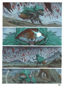 FANG : Planche originale 21 de Fang du Tome 2 -A la poursuite d'Aldafaor-