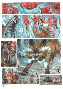 FANG : Planche originale 49 de Fang du Tome 2 -A la poursuite d'Aldafaor-