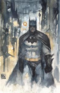 FANG : BATMAN Aquarelle