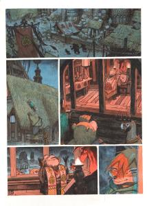 FANG : Planche originale 28 de Fang du Tome 2 -A la poursuite d'Aldafaor-