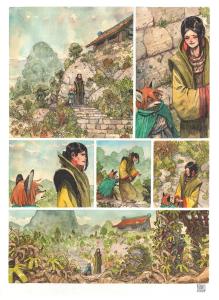 FANG : Planche originale 10 de Fang du Tome 2 -A la poursuite d'Aldafaor-