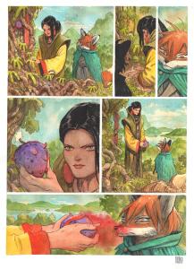 FANG : Planche originale 11 de Fang du Tome 2 -A la poursuite d'Aldafaor-