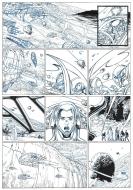 LES NAUFRAG�S D�YTHAQ : Planche originale 44 du tome 17 de la s�rie LES NAUFRAGES D'YTHAQ par Adrien FLOCH 
