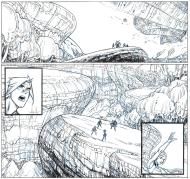 LES NAUFRAG�S D�YTHAQ : Planche originale 45 du tome 17 de la s�rie LES NAUFRAGES D'YTHAQ par Adrien FLOCH 