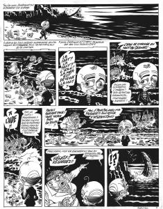 NECRONOMICKEY : Planche originale 2 du chapitre 1 : La Nuit � Boire dans NECRONOMICKEY et son crayonn�