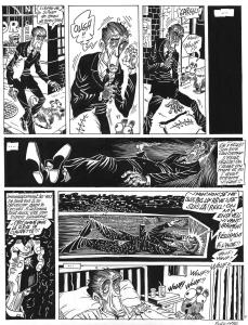 NECRONOMICKEY : Planche originale 4 Les Sous-Terreux  Necronomickey