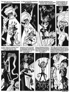 NECRONOMICKEY : Planche originale 3 du chapitre 11 : Le Fakir dans NECRONOMICKEY