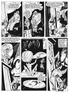 NECRONOMICKEY : Planche originale 2 du chapitre 11 : Le Fakir dans NECRONOMICKEY