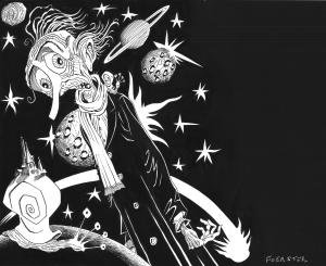 NECRONOMICKEY : Double planche originale Captain Nemo dans NECRONOMICKEY