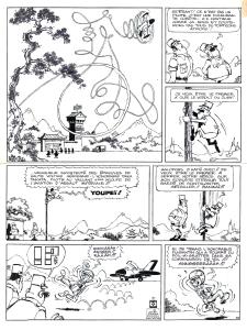 TAKA TAKATA : Planche originale de TAKA TAKATA Gag N�94 par Jo-El AZARA