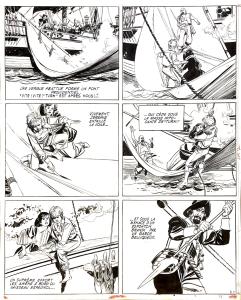 JEREMIE : Planche originale n�29 de J�r�mie dans les �les tome 1 Les Dieux barbares par GILLON