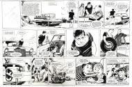 Divers : Double planche originale LES COPAINS parue dans Le journal de Mickey n� 599 par Paul GILLON