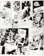 LES NAUFRAGES DU TEMPS : Planche originale 44 du tome 10 des NAUFRAGES DU TEMPS - Le cryptom�re  -