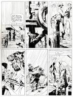 LES LEVIATHANS : Planche originale 65 du tome 2 LES LEVIATHANS - La dent de l'alligator - par Paul GILLON