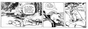 13 rue de l'Espoir : 13 rue de l'espoir Strip Original 2968 par Paul GILLON