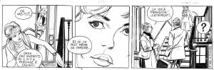 13 rue de l'Espoir : 13 rue de l'espoir Strip Original 3146 par Paul GILLON