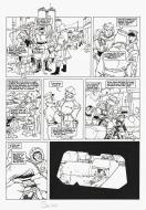 NEIGE : Planche originale 27 du tome 11 de NEIGE - Petites nouvelles de l'ext�rieur - Christian GINE