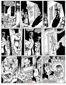 GUEULE DE BOIS : Planche originale 16 de la s�rie GUEULE DE BOIS du tome 2 par Philippe FOERSTER