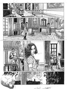 Gueule de Cuir : Planche originale 12 Gueule de Cuir Tome 1