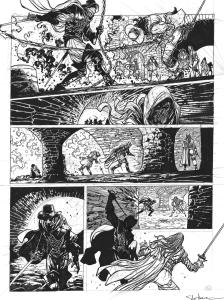 Gueule de Cuir : Planche originale 47 Gueule de Cuir Tome 1