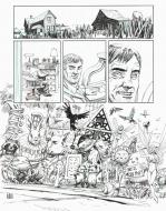 FABLE : Planche originale de FABLES #70 - Kingdom come par Niko HENRICHON