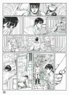 META-BARON : Planche originale 16 du tome 4 de META-BARON - Simak le transhumain -