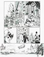 META-BARON : Planche originale 17 du tome 3 de META-BARON - Orne-8 le techno-cardinal -