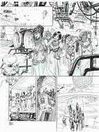 META-BARON : Planche originale 25 du tome 3 de META-BARON par Niko Henrichon