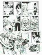 META-BARON : Planche originale 48 du tome 4 de META-BARON - Simak le transhumain -