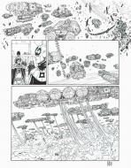 META-BARON : Planche originale 52 du tome 4 de META-BARON - Simak le transhumain -
