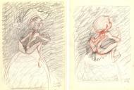 DELICATESSEN : Deux illustration crayonn�e - DELICATESSEN par Lucas NINE