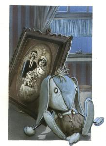 HUMPHREY DUMBAR : Illustration originale de Jimmy, l'apprenti croquemitaine