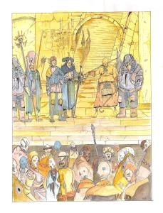 Divers : Illustration originale : Le discours d'un enfant roi 