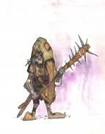 Les Oubli�s (jeu de r�le XII Singes) : Illustration originale Gnome Lifis